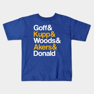 Los Angeles Rams Bounce Back in 2020! Kids T-Shirt